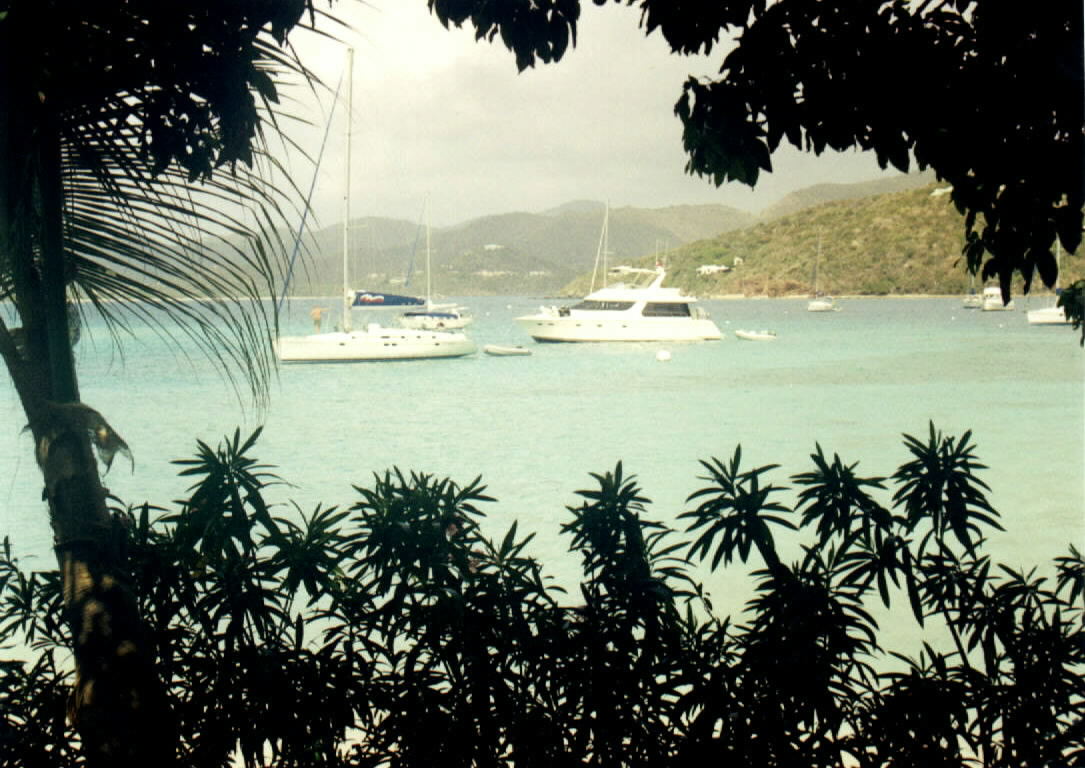 View from Marina Cay