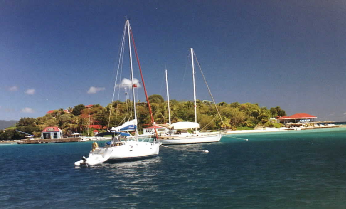 Marina Cay anchorage