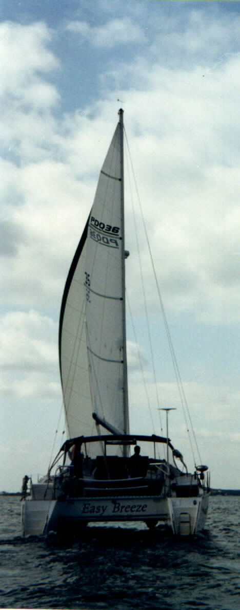 Easy Breeze, the PDQ 36 we sailed